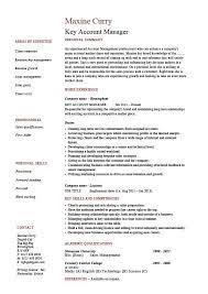 Key account manager responsibilities are: Pin On 3 Resume Format
