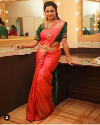 Desi Maal Saree Me Indian Bridal Outfits South Indian Bride Saree Saree Designs