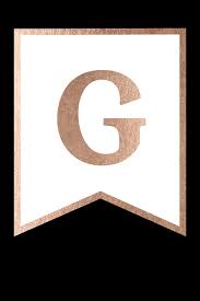 I keep cardstock on hand for this, as well as for all of our other free . Free Printable Rose Gold Banner Template Paper Trail Design