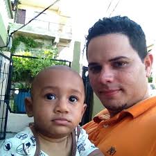 Con Manuel Emilio mi aijado