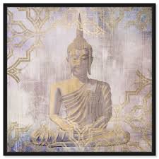 Maybe you would like to learn more about one of these? Buddha In Peace Spiritual And Religious Wall Art By Oliver Gal