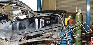 Steel tube frame with integral safety roll cage. Project Blownz S Winter Chassis Build Up At Pmr Race Cars Lsx Magazine