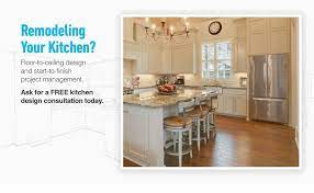 I prefer to put the finished flooring down before installing the cabinets, though it can be done either way. Remodeling Your Kitchen Floor To Ceiling Design And Start To Finish Project Management A Kitchen Installation Free Kitchen Design Kitchen Remodeling Services