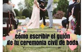 Guion para boda civil divertida. Guion De Boda Civil Sitiodeocio