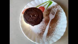 Eggless Choco Lava Cakein Pressure Cooker Recipe In Kannada Lava Cake Recipes Choco Lava Cooker Recipes