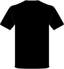 Download Download Black T Shirt Template Png Black T Shirt Mens Back Full Size Png Image Pngkit