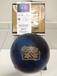 BNIB 15lbs Storm Code xXx Bowling Ball, Sports Equipment, Sports & Games,  Billiards & Bowling on Carousell