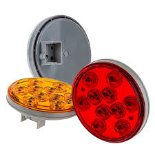 Thanks for supporting rigid industries and an american made. Round Led Truck Trailer Lights 4 Led Brake Turn Tail Lights 3 Pin Connector Flush Mount 10 Leds Super Bright Leds