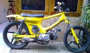 Grand street cub, honda astrea grand modif street cub, honda astrea grand street cub, honda astrea street cub. Modifikasi Motor Astrea Grand 97 Honda C70 Motor Motorised Bike
