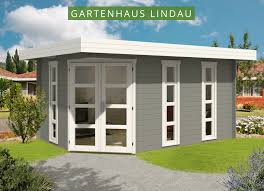 Warum ein gartenhaus mit flachdach? Gartenhaus Lindau In Grau Weiss Mit Flachdach 5 Eck Gartenhaus Gartenhaus Flachdach Gartenhaus