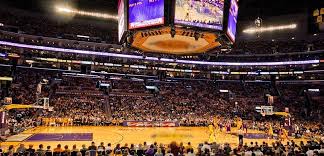 Player stats within player tab and current player information with depth chart order. Los Angeles Lakers Stadium