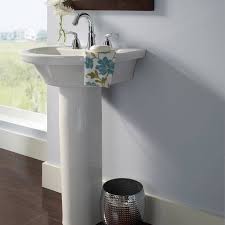 tropic petite 21 inch pedestal sink