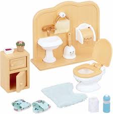 Puppen toilette basteln / barbie schrank selber bauen puppen basteln kann groß und klein viel spaß machen und fördert darüber hinaus die fantasie und kreativität der kinder. Kaufen Sylvanian Families 5020 Toiletten Set Jollyroom