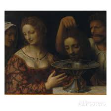 Salome With The Head Of Saint John The Baptist Pin On Compare Contrast