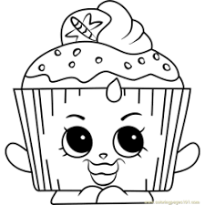 Go for this printable cupcake template consisting of cupcake shapes in an uncolored layout. Cupcake Coloring Pages For Kids Download Cupcake Printable Coloring Pages Coloringpages101 Com