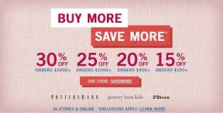 It is a collaboration between cnn digital and global savings group. Pottery Barn Buy More Save More Sale 30 Off Furniture Home Decor For Labor Day