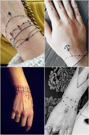 Tribal Tattoos X Tattoo Bracelet Cheville Femme