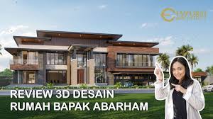 Blog ini bisa mempermudah anda atau menginspirasi bagi anda yang ingin membangun rumah atau. Desain Rumah Mewah Style Modern Tropis Bapak Abarham Dengan Infinity Pool Youtube