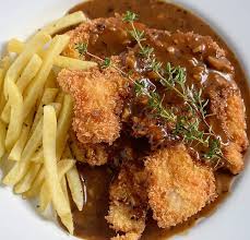 Ia dihidangkan dengan sos biasa atau bercampur cendawan butang. Resepi Chicken Chop Dengan Sos Lada Hitam Prego Resepi Bonda
