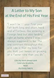 1st Birthday Quotes For Daughter From Mom And Dad Pin By Gina Meleegy On Quotes For My Son First Birthday Quotes Letters To My Son Baby Boy Quotes