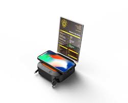 Maybe you would like to learn more about one of these? Barney Battery Powered Tabletop Wireless Charging Station Chargebar