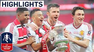 The match was contested between crystal palace and manchester united in a repeat of the 1990 fa cup final. Crystal Palace 1 2 Manchester United 2015 16 Emirates Fa Cup Final Goals Highlights Youtube