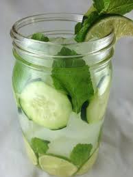 Refreshing Detox Lime Cucumber Mint Water Water Recipes Health Drink Fruit Infused Water