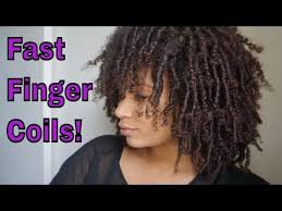 Natural Hair How To Do Finger Coils Fast Youtube Natural Hair Styles Finger Coils Natural Hair Coiling Natural Hair
