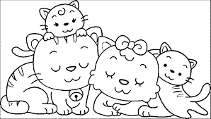 With mimi panda, you can convert any photo into coloring page online for your kids and friends, even for yourself! Animal Family Coloring Page Coloring Home