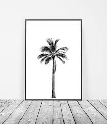 Black And White Palm Tree Wall Art Palm Tree Print Coastal Decor Tropical Print Wall Print Beach Decor Coastal Art Palm Tree Art Black And White Beach Print Palm Tree Art Palm Tree Photography Palm Tree Wall Art
