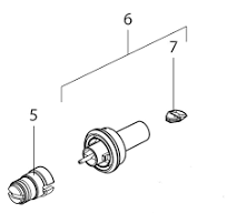 Electrode Holder X1 F for Powder Spray Gun Spare Parts-2322529