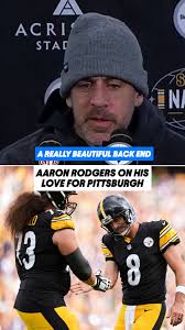 Steel City love from Aaron Rodgers 💛🖤, (via @steelers)