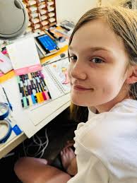 Pencil drawing by 16-year-old Irish artist Shania McDonagh.