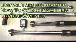 The square drive is the end of the torque wrench you'd attach a socket to. Digital Torque Adapter How To Check Calibrate Torque Wrench Youtube Torque Wrench Wrench Digital