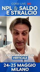 CORSO NPL E SALDO E STRALCIO...