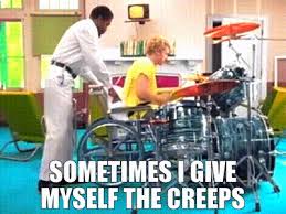 So quit my whining cause. Yarn Sometimes I Give Myself The Creeps Green Day Basket Case Official Music Video Video Gifs By Quotes 5f014154 ç´—