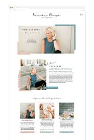 This easy process and free template shows you how to develop your own coaching program to attract more clients, increase your credibility and help clients get better results. Showit Website Template For Life Coaches Personal Trainers Fitness Coaches And More Web Layout Design Showit Website Website Design Inspiration