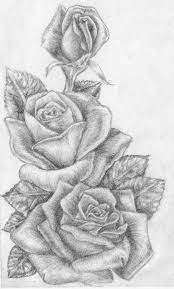Pin By Edurne Fernandez Martinez On Ink Roses Drawing Pencil Drawings Of Flowers Flower Drawing