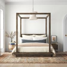 Brooks Solid Wood Canopy Bed & Reviews