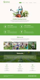 Greenhouse Garden Center Homepage Design Concept On Behance Homepage Design Greenhouse Gardening Garden Center