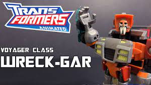 Transformers Animated Voyager Wreck-Gar - YouTube