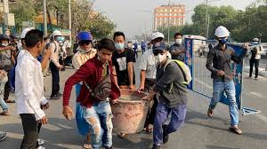 A coup d'état by the military occurred on 1st february 2021, and a state of emergency has been declared for up to a year. Hqacwmt5h Ds1m