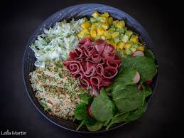Buddha Bowl Au Magret Fume Choucroute Crue Quinoa Amandes Mangue Et Avocat En 2020 Choucroute Crue Magret Fume Choucroute