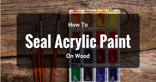 In This Article We Ll Teach You Some Techniques On How To Use Acrylic Paint On Wood And Sea Acrylic Paint On Wood Painting Wood Furniture Acrylic Paint Sealer