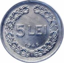 Cea mai proastă zi pentru a schimba euro în lei moldovenești a fost marți, 18 februarie 2020. Coin 5 Lei Romania 1948 1965 People S Republic Wcc Km77
