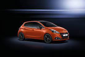 The New Peugeot 208 In Powder Orange Right Side View Peugeot Latest Cars New Cars
