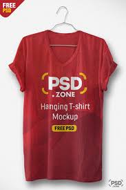 Hanging T Shirt Free Psd Mockup Stockpsd Net