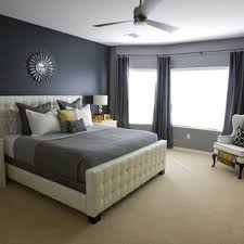 Winsome bedroom color ideas grey colour and white carpet. Dark Gray Walls Bedroom Ideas And Photos Houzz