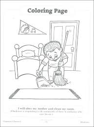 Obedience Coloring Page Obedience Coloring Page Character Qualities Obedience Obeying God Coloring Character Qualities Toddler Learning Activities Bible Class