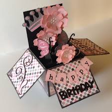 Here are several anniversary cards that you can make yourself. Diy Pop Up Box Birthday Card Novocom Top